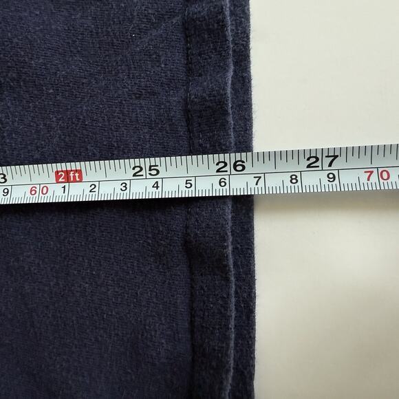 GAP‎ Crewneck T-Shirt Short Sleeve Cotton Navy Athletic Department Size L TALL - Picture 9 of 11